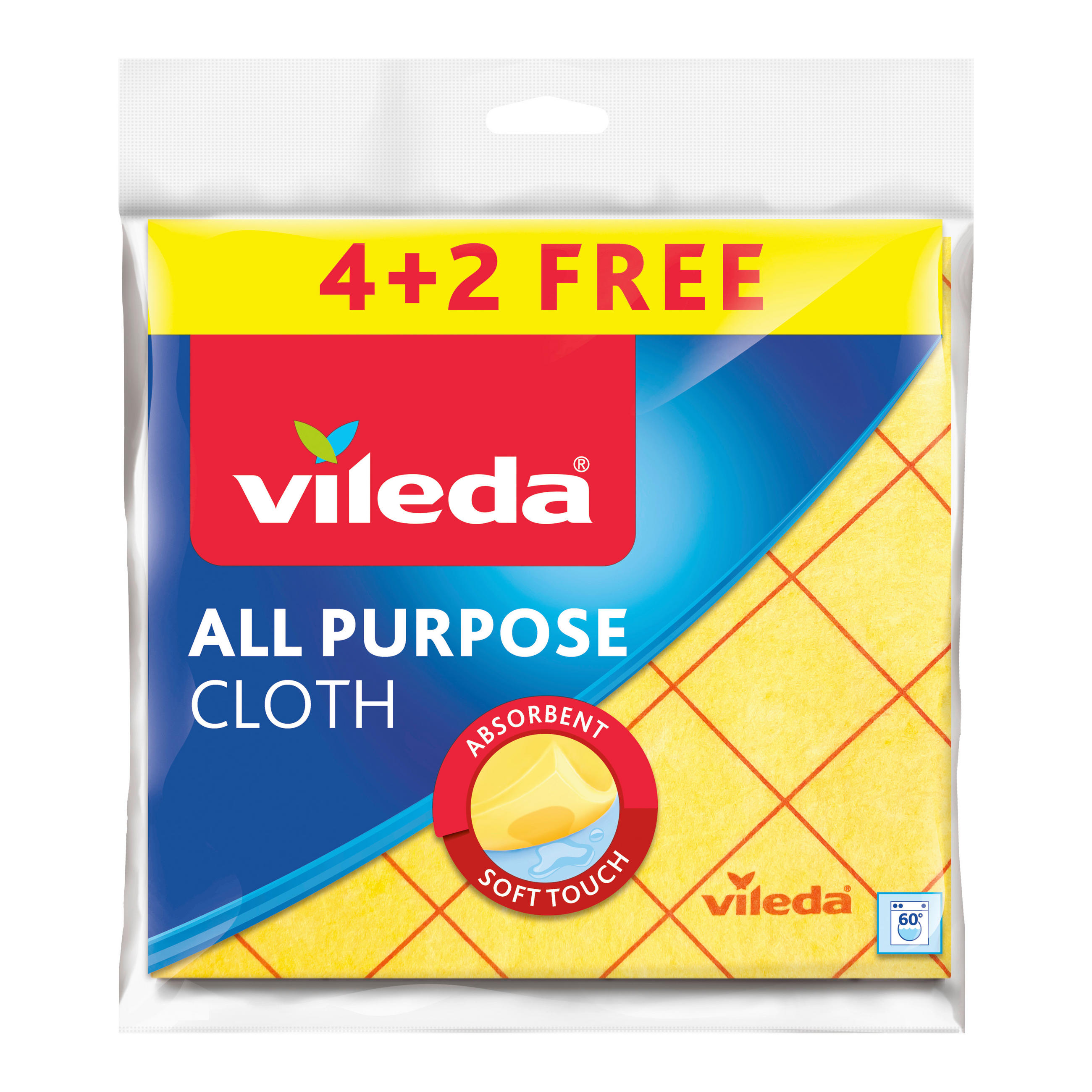 HADR - žlutá, Basics, textil (3.2/21/20cm) - Vileda