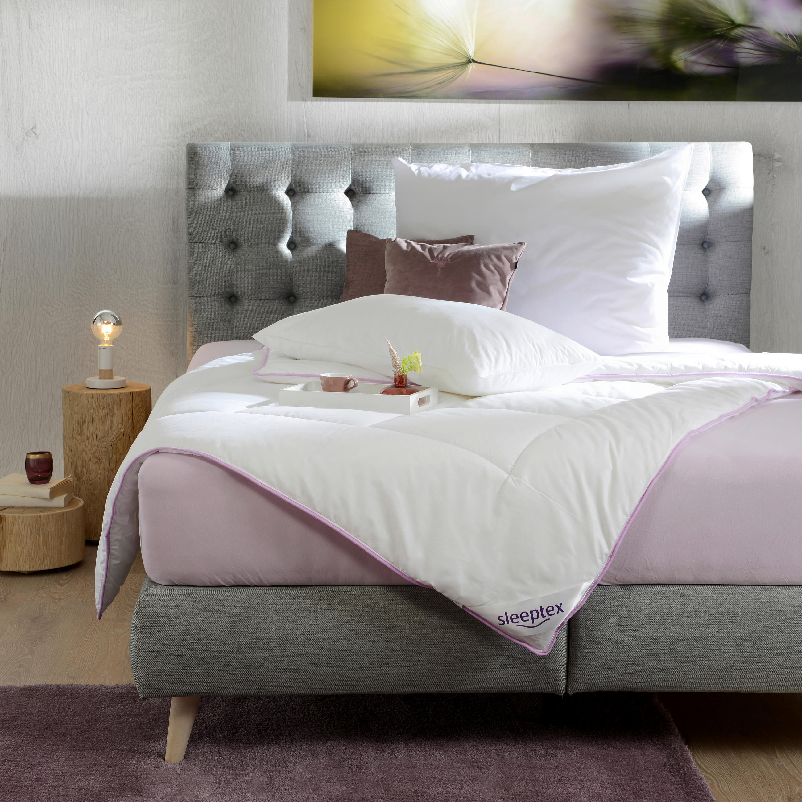 POPLUN CJELOGODIŠNJI 200/200 cm ZEN - bijela, Konvencionalno, tekstil (200/200cm) - Sleeptex