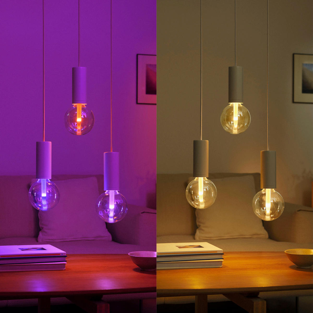 LED-LEUCHTMITTEL   E27 6,8 W  - Schwarz, Basics, Glas (12,5/19,7/12,5cm) - Philips HUE