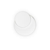 LED-WANDLEUCHTE Pouche 25/25/5 cm   - Weiß, Design, Metall (25/25/5cm) - Ideal Lux
