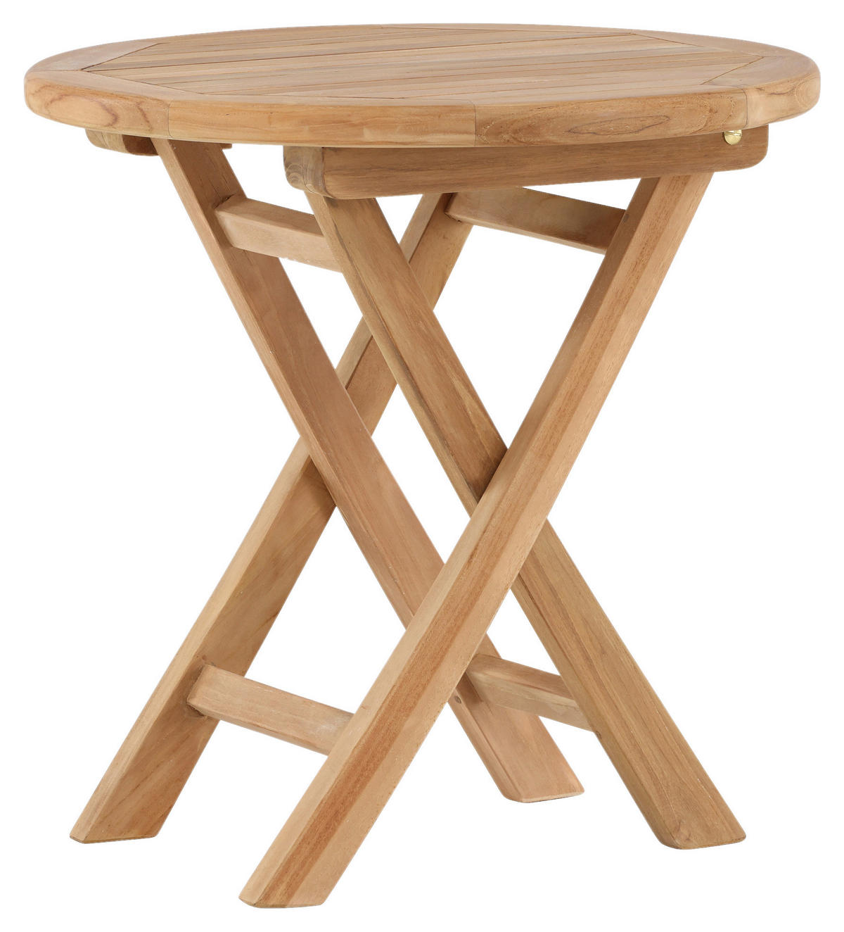 GARTENBEISTELLTISCH 50/50/50 cm  - Teakfarben, KONVENTIONELL, Holz (50/50/50cm) - Gardenson