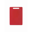 SCHNEIDEBRETT 34/24/0,4 cm - Rot, Basics, Kunststoff (34/24/0,4cm) - Homeware