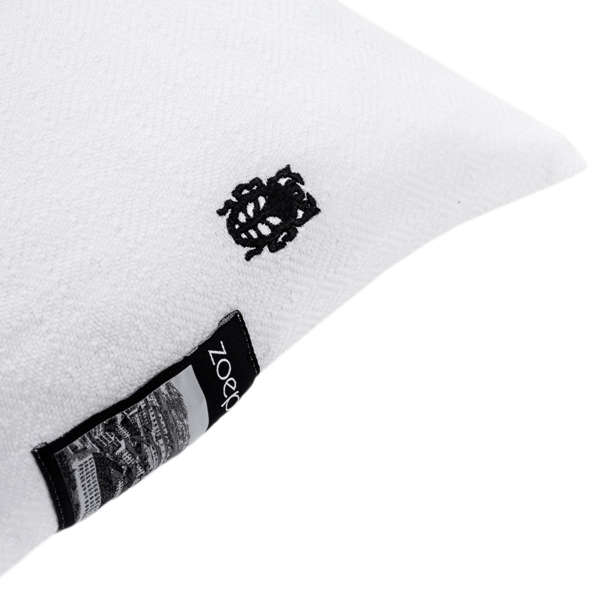 KISSENHÜLLE 40/40 cm  - Weiß, Basics, Textil (40/40cm) - Zoeppritz