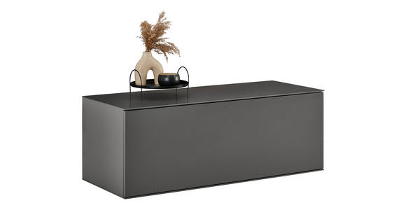 LOWBOARD  121/44/50 cm  Beimöbel erhältlich, hängend, in verschiedenen Holzdekoren erhältlich  - Anthrazit, Design, Holzwerkstoff (121/44/50cm) - Dieter Knoll