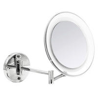Oglindă De Machiaj     - culoare crom, Basics, plastic/sticlă (26/38/23cm) - Sadena