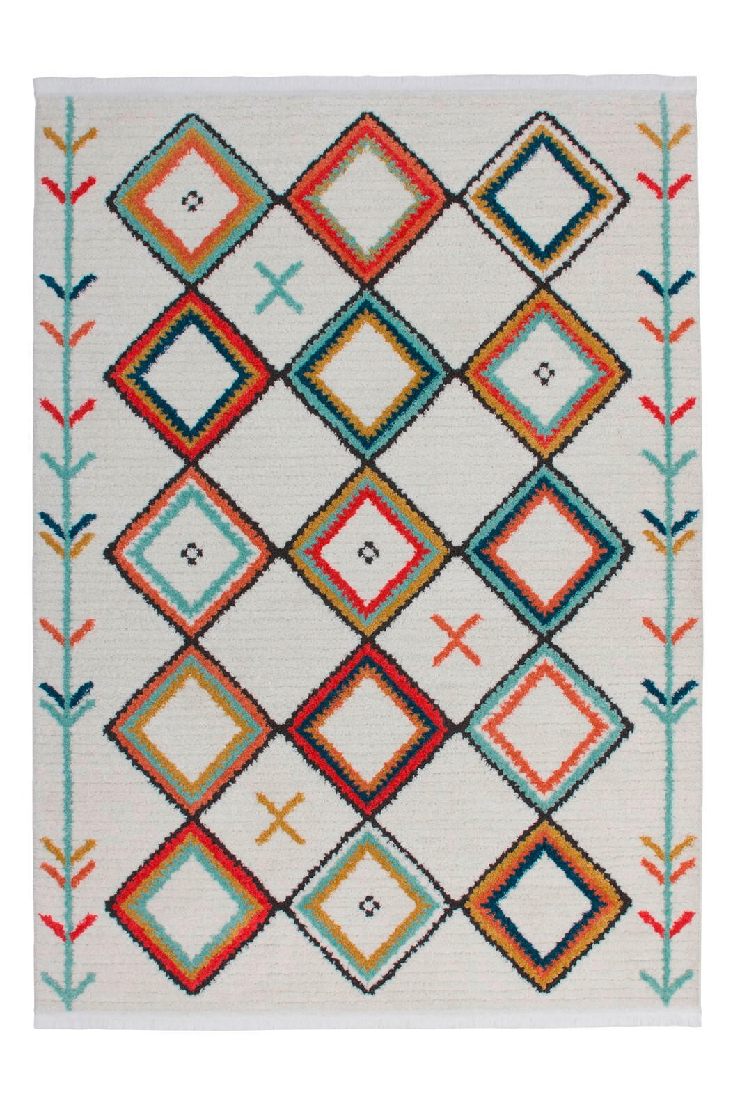 WEBTEPPICH 120/170 cm Multicolor  - Multicolor, KONVENTIONELL, Textil (120/170cm)