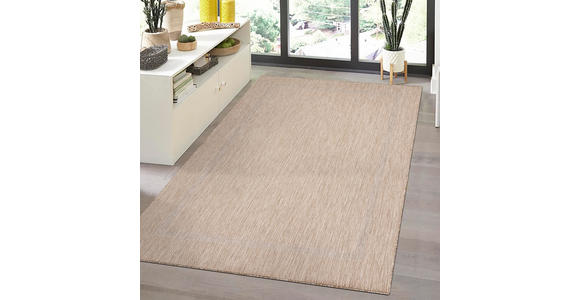 FLACHWEBETEPPICH 60/100 cm Relax  - Beige, Basics, Textil (60/100cm) - Novel