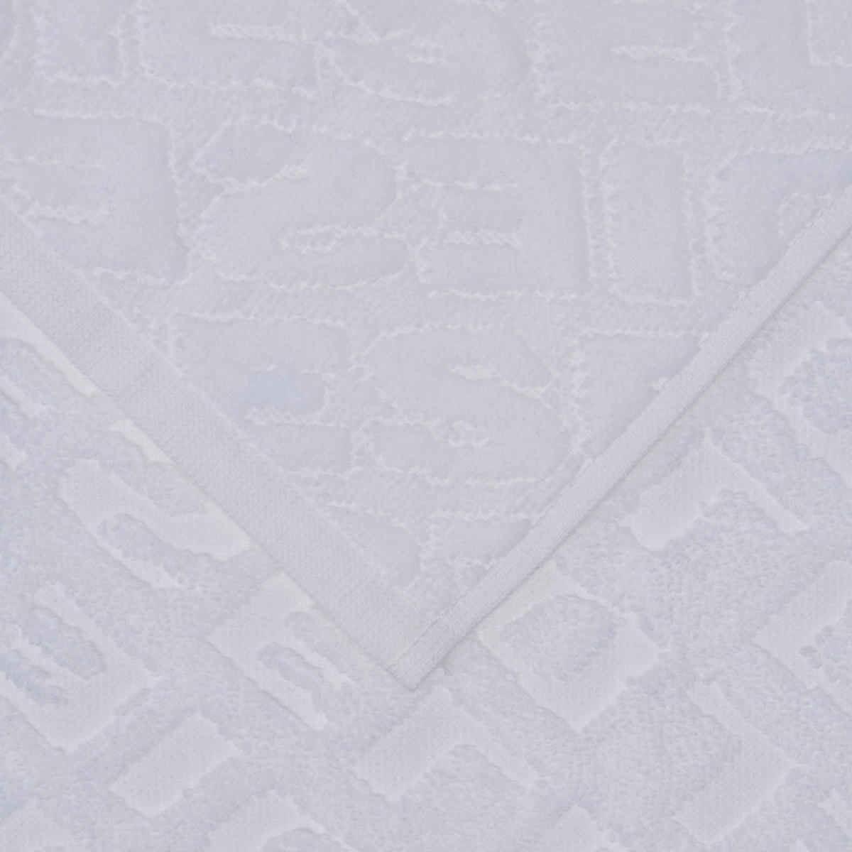 RUČNÍK DO KOUPELNY, 100/150 cm, bílá - bílá, Basics, textil (100/150cm) - Diesel