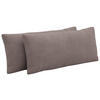 NIERENKISSEN  - Taupe, KONVENTIONELL, Textil (65/25cm) - Sit & More