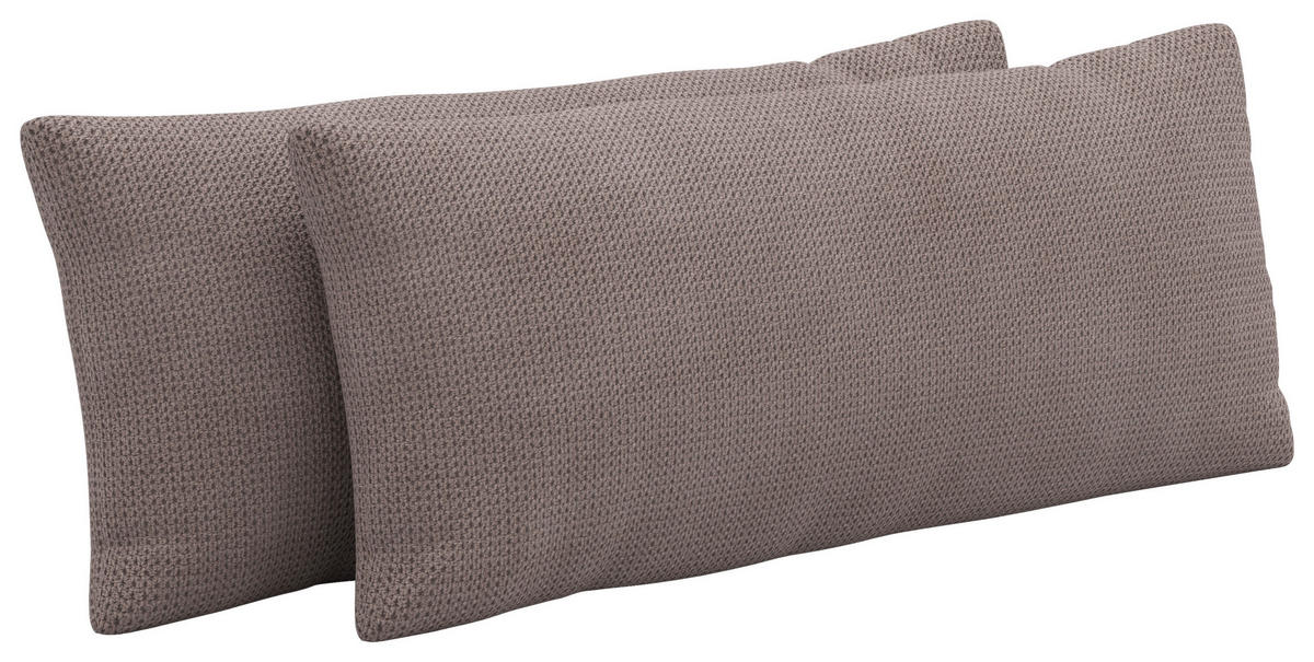 NIERENKISSEN  - Taupe, KONVENTIONELL, Textil (65/25cm) - Sit & More