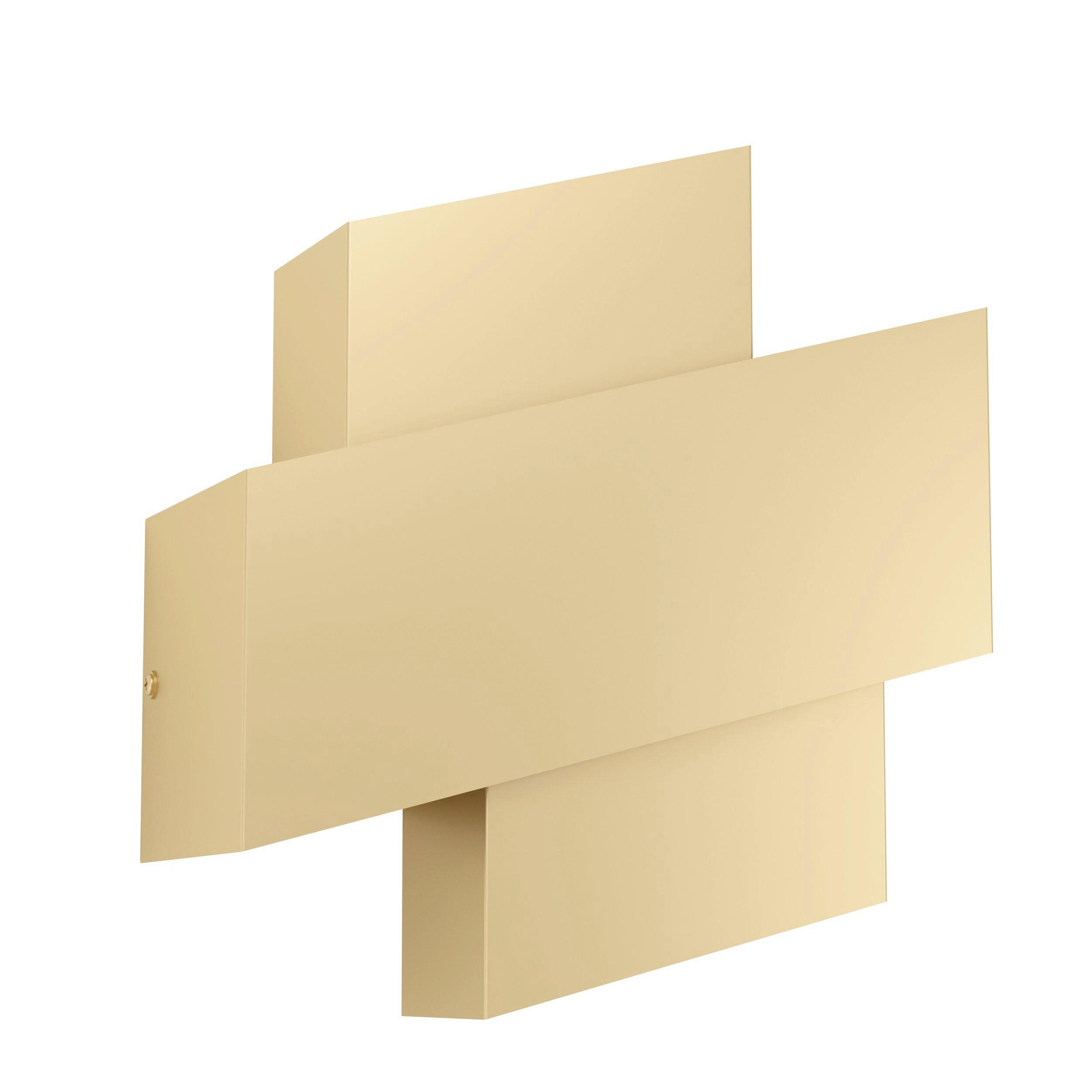 Aplică De Perete 25.5/0/22 cm    - auriu, Basics, metal (25.5/0/22cm)