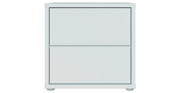 NACHTSCHRANK 50/48/42 cm  - Silberfarben/Hellgrau, Trend, Holzwerkstoff/Kunststoff (50/48/42cm) - Carryhome