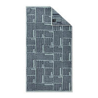 DUSCHTUCH Bars 80/150 cm  - Blau, Basics, Textil (80/150cm) - Joop!