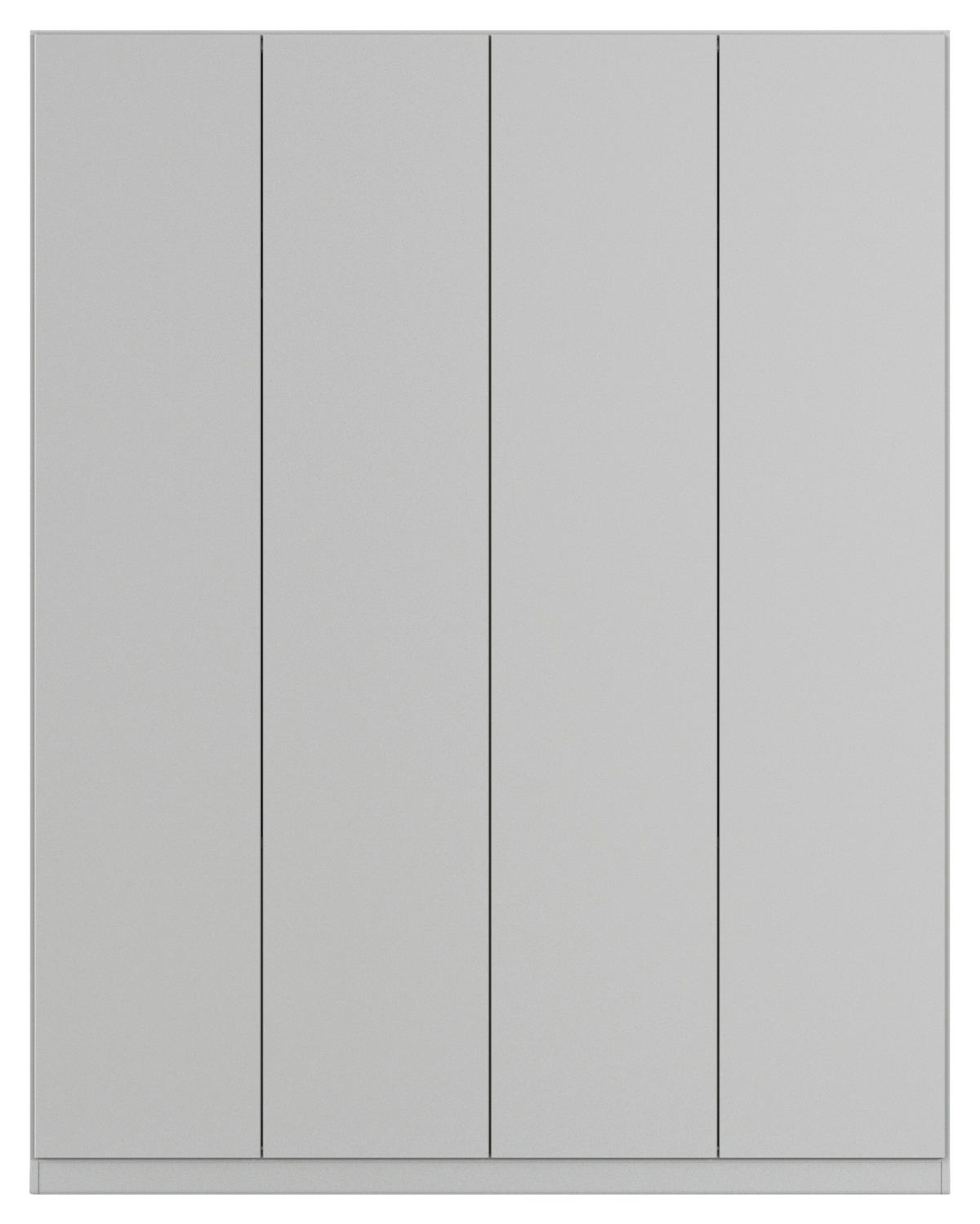 FALTTÜRENSCHRANK Grau  - Grau, Holzwerkstoff (181/229/54cm) - Boxxx