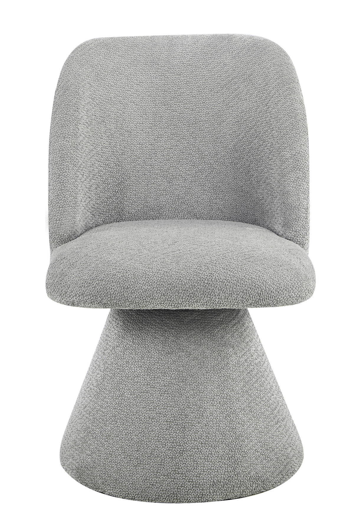 STUHL-SET 2 Stück  in Stahl Webstoff  - Grau, MODERN, Textil/Metall (54/84/61cm) - MID.YOU