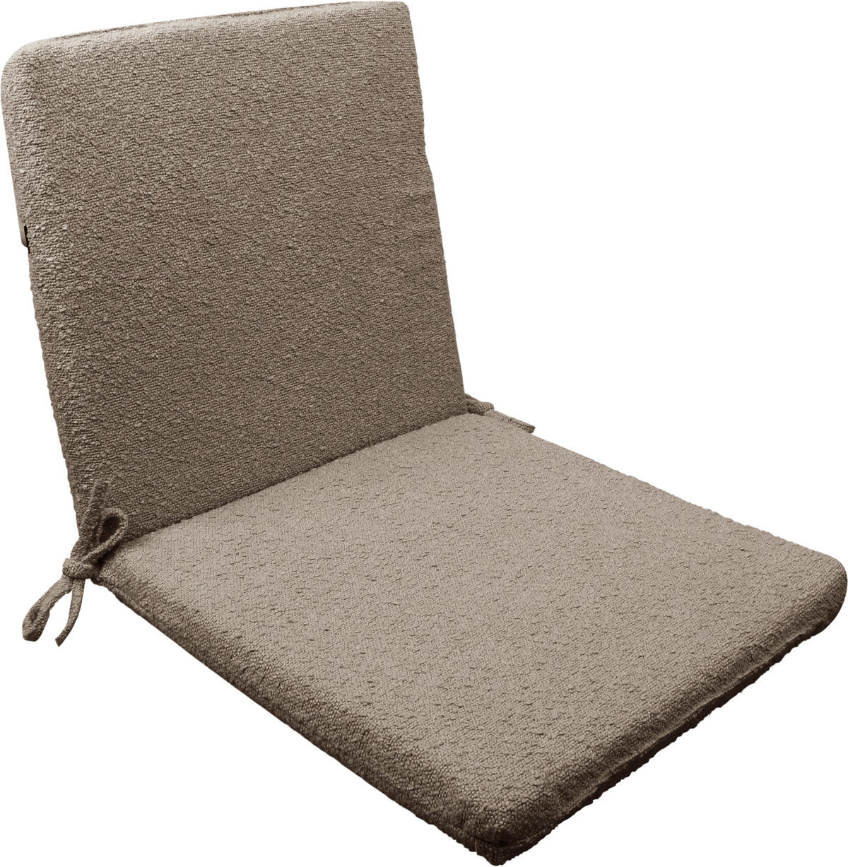 GARTENSITZKISSEN Taupe Uni  - Taupe, Konventionell, Textil (50/52/48cm) - Dieter Knoll