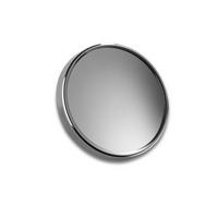 OGLINDĂ DE MACHIAJ     - culoare crom, Basics, sticlă/metal (15/15/2,5cm) - Sadena
