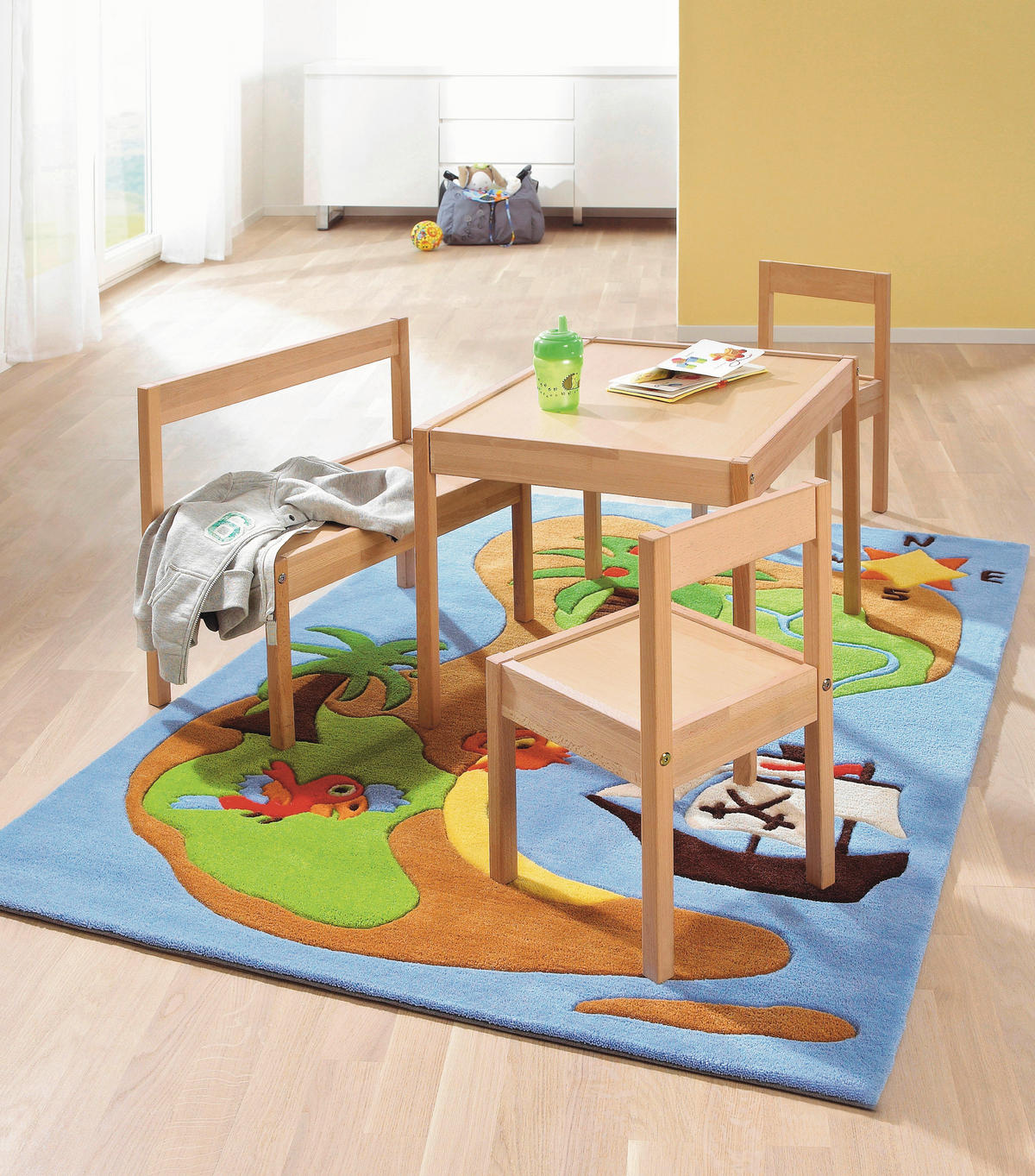 KINDERSITZGRUPPE Max Kernbuche  - Kernbuche, Basics, Holz - My Baby Lou