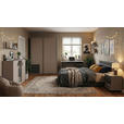 BETT 120/200 cm  in Graphitfarben, Grau, Sahara  - Graphitfarben/Grau, Design, Holzwerkstoff (120/200cm) - Carryhome