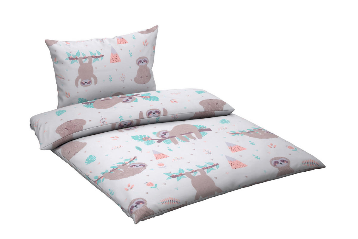 DETSKÉ OBLIEČKY LENOCHOD 100/135 cm  - taupe, Basics, textil (100/135cm) - Patinio