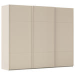 SCHWEBETÜRENSCHRANK 301/223/68 cm 3-türig Champagner  - Champagner, KONVENTIONELL, Holzwerkstoff/Metall (301/223/68cm) - Novel