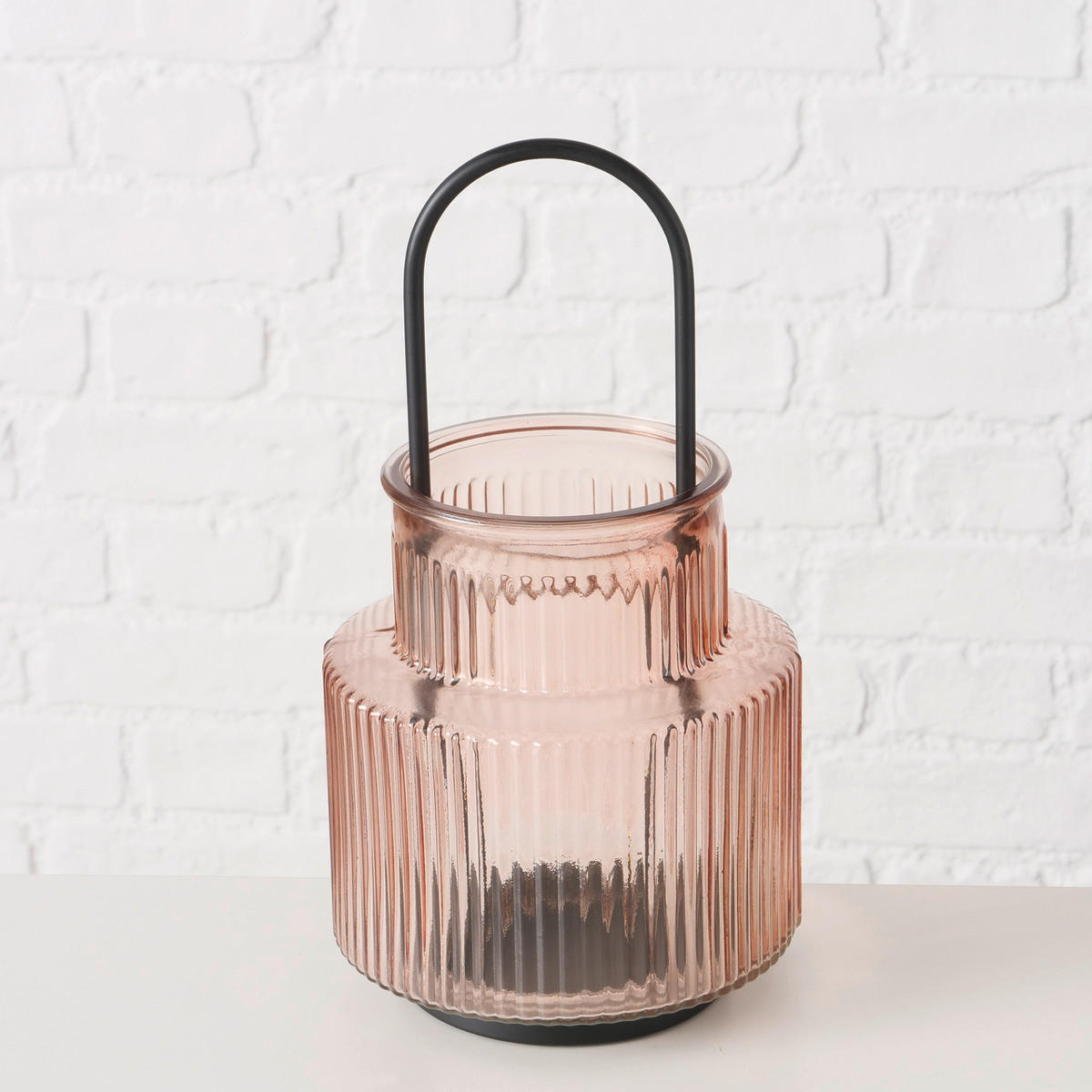 LJUSLYKTA - Basics, metall/glas (12,9/25,5cm)