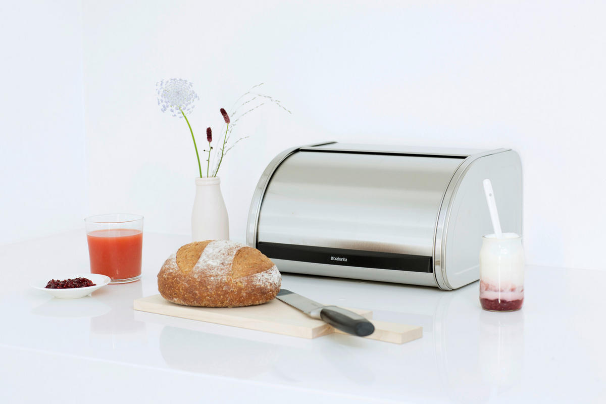 KENYÉRTARTÓ  - nemesacél, Basics (1.2kg) - Brabantia