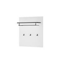 GARDEROBENPANEEL  in 79/89/25 cm  - Anthrazit/Weiß, MODERN, Holzwerkstoff (79/89/25cm) - MID.YOU