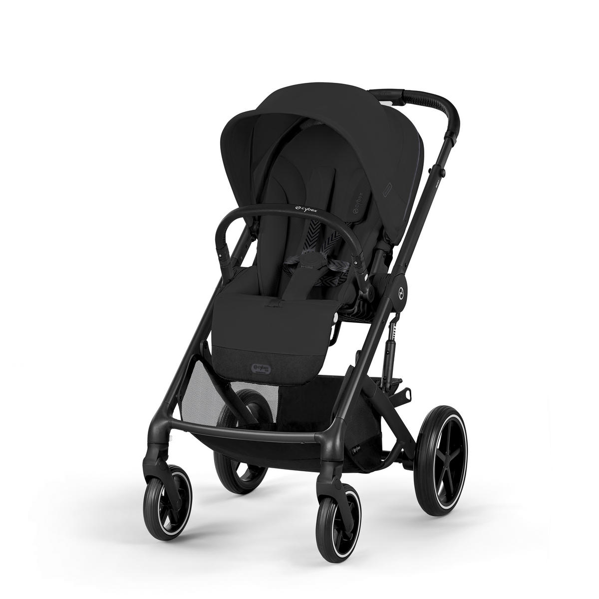 KINDERWAGENSET Balios S Lux One Box Set  - Schwarz, Basics, Kunststoff/Textil (87/60/108cm) - Cybex