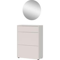 GARDEROBE 2-teilig  in 70/200/34 cm  - Kaschmir/Eichefarben, Design, Holzwerkstoff (70/200/34cm) - Livetastic