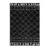 WEBTEPPICH 80/150 cm Schwarz  - Schwarz, Design, Textil (80/150cm) - Schöner Wohnen