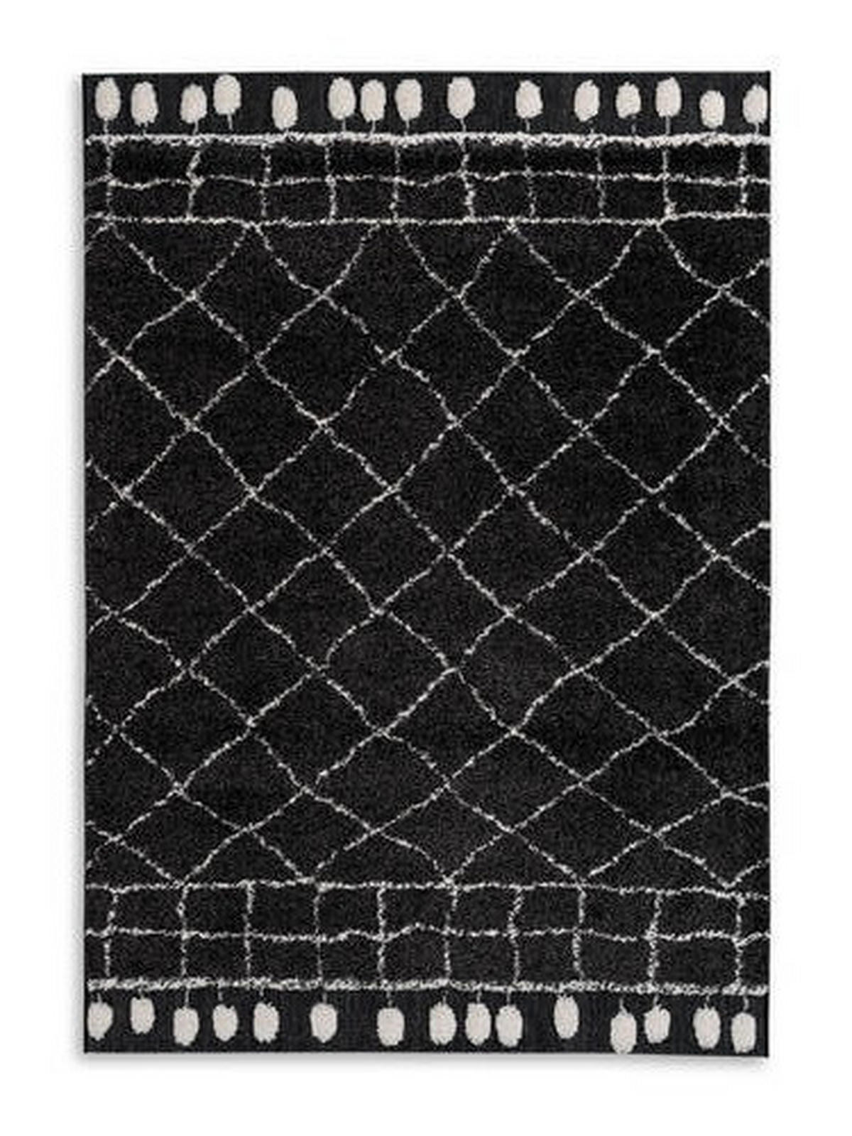 WEBTEPPICH 80/150 cm Schwarz  - Schwarz, Design, Textil (80/150cm) - Schöner Wohnen