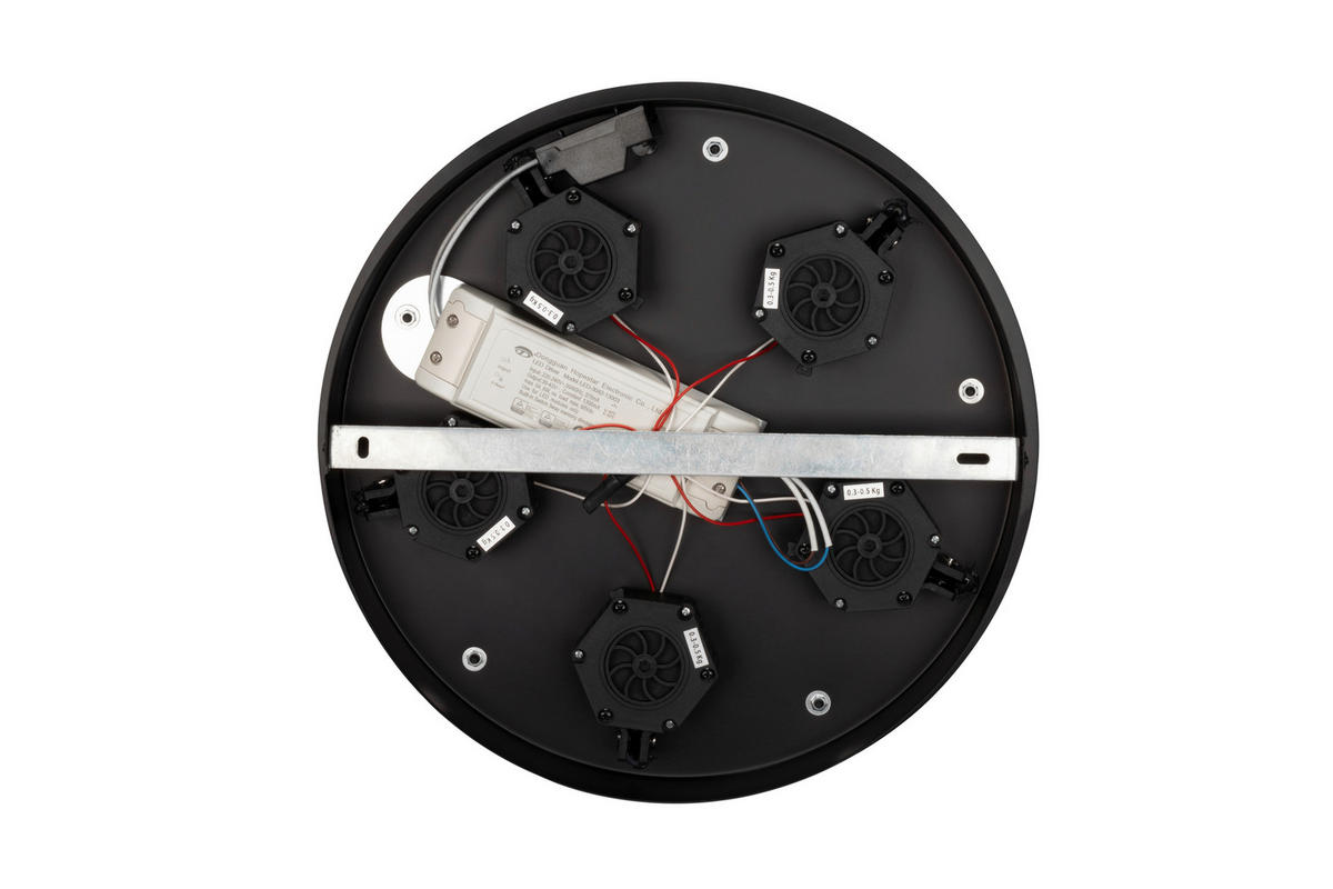 LED-HÄNGELEUCHTE 34/170 cm    - Schwarz, Design, Kunststoff/Metall (34/170cm) - Novel