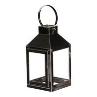 LAMPÁŠ kov, sklo - strieborná, Lifestyle, kov/sklo (11/10/20cm)