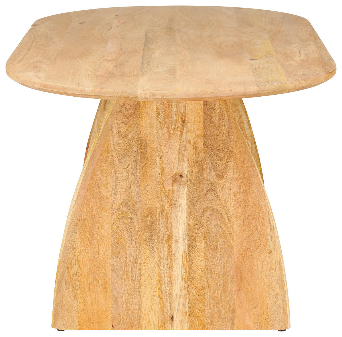 JEDÁLENSKÝ STÔL, mangové drevo, prírodná farba, 200/76/100 cm - prírodná farba, Modern, drevo (200/76/100cm) - MID.YOU