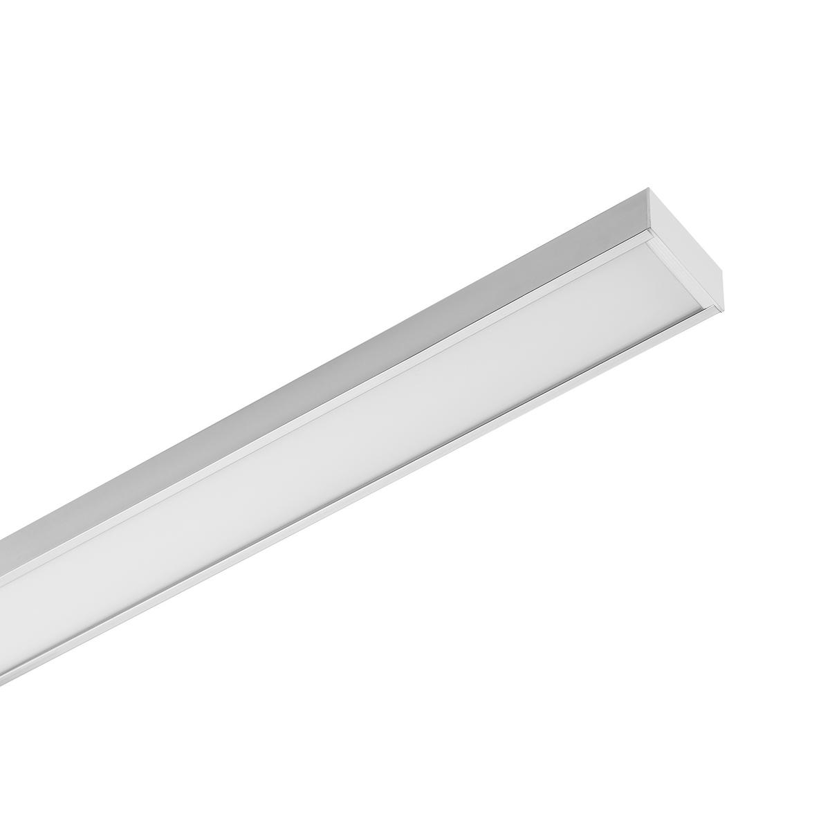 LED-WANDLEUCHTE Aurora 120/5/7 cm   - Alufarben, Basics, Kunststoff/Metall (120/5/7cm) - Novel