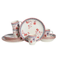 KOMBISERVICE Multicolor Cottage 16-teilig 4 Personen  - Multicolor, Basics, Keramik - Creatable