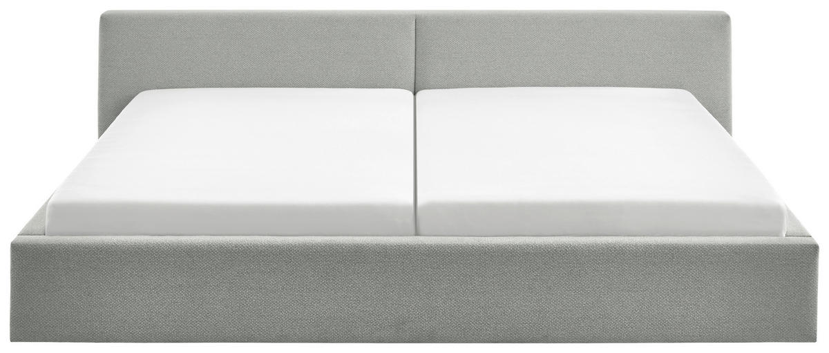 POLSTERBETT 240/200 cm,  in Grau,  - Grau, Basics, Textil (240/200cm) - Boxxx