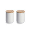 VORRATSDOSENSET  - Weiß, Basics, Keramik (10/13,5cm) - Zeller Present