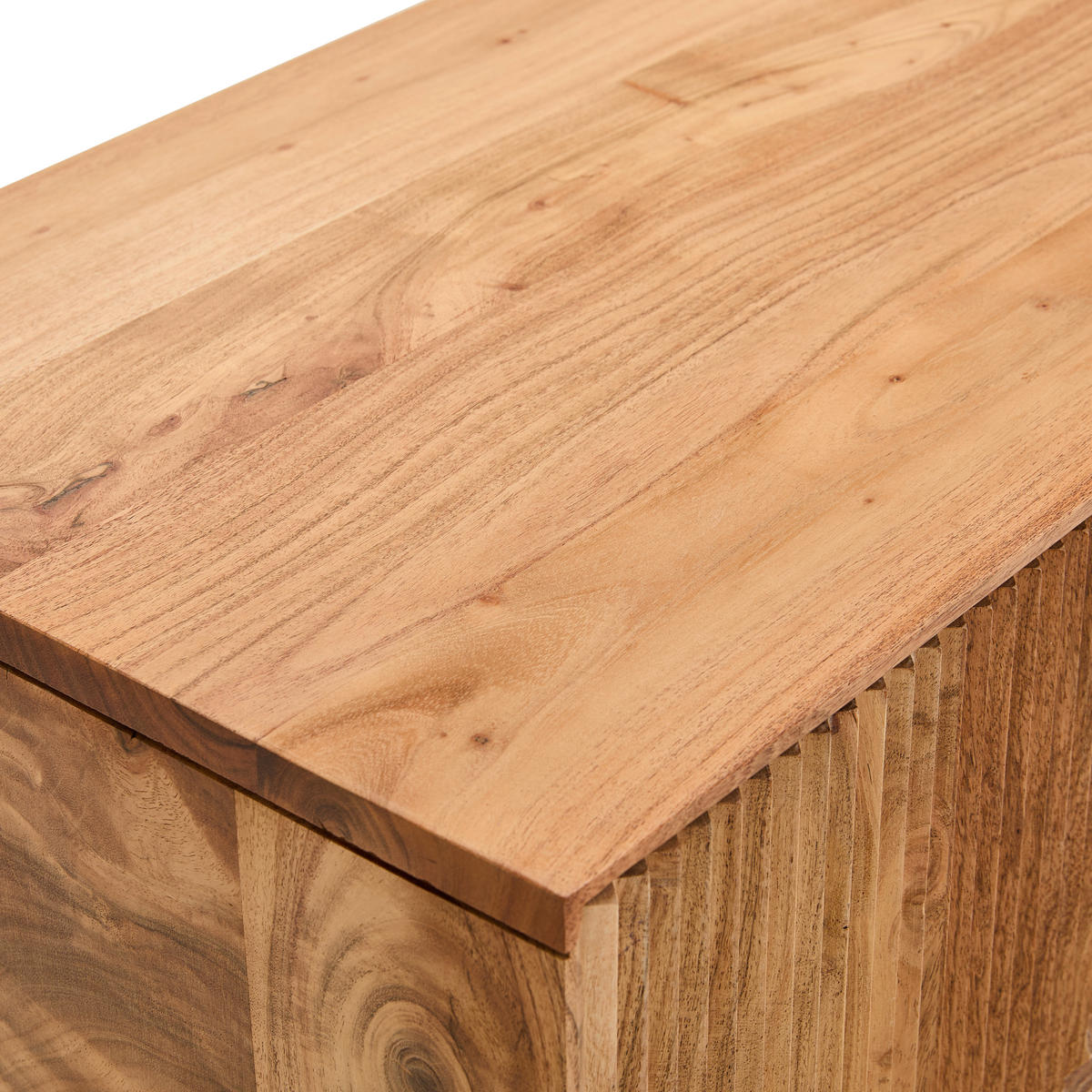 SIDEBOARD  100/71/39 cm  - Schwarz/Naturfarben, Design, Holz/Metall (100/71/39cm) - Livetastic