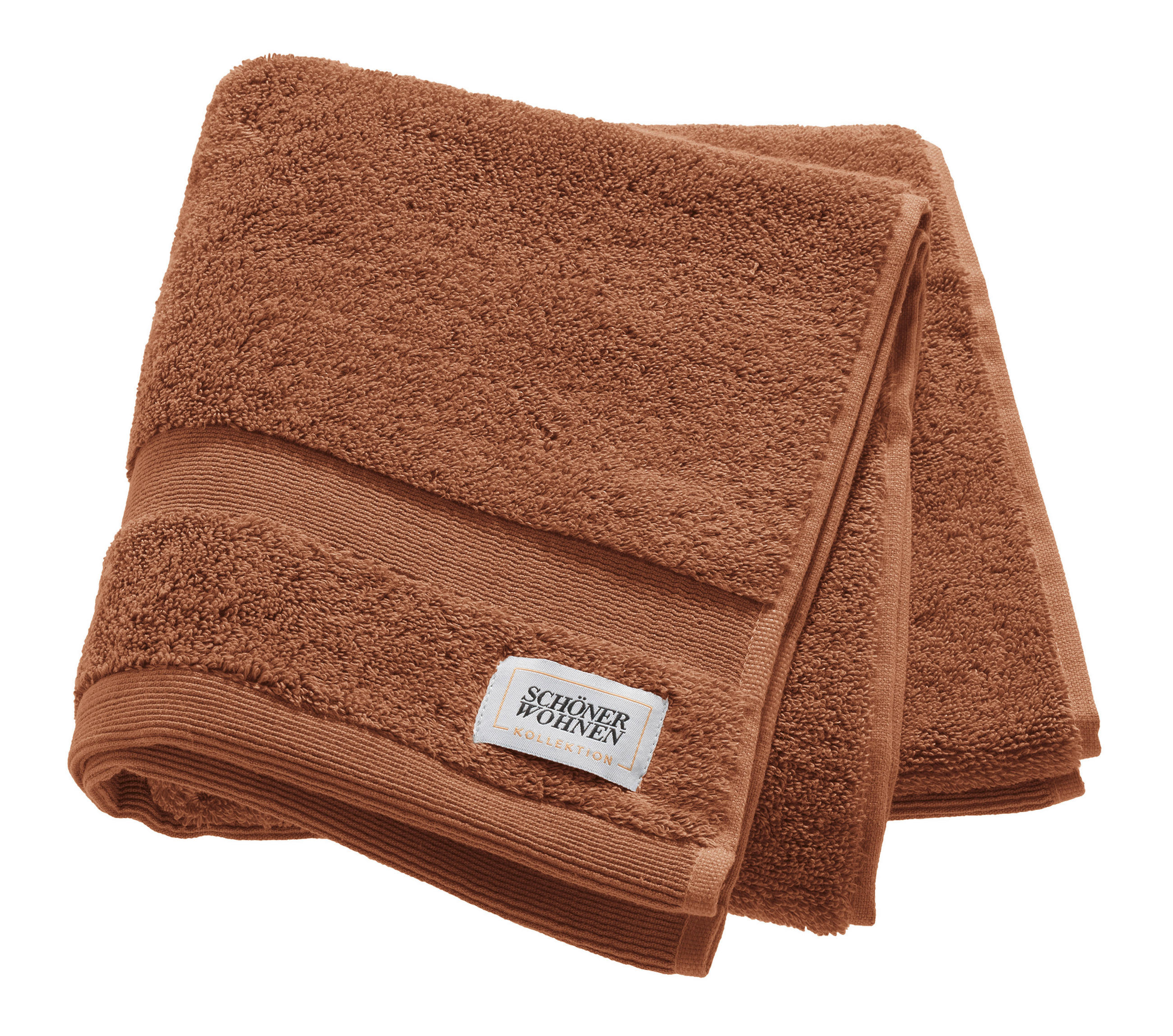 HANDTUCH SW-Cuddly Braun 2-teilig  - Braun, Basics, Textil (50/100cm) - Schöner Wohnen