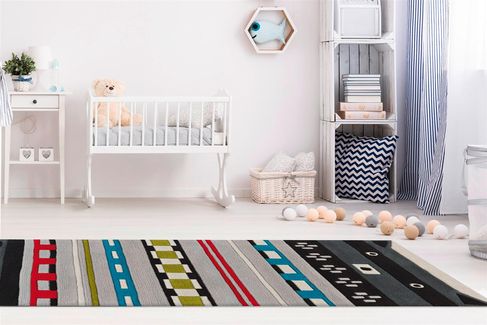FLACHWEBETEPPICH 75/160 cm Multicolor  - Multicolor, Design, Textil (75/160cm) - Novel