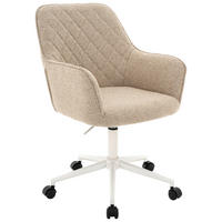 FORGÓSZÉK  szövet natúr színű, fehér  - natúr színű/fehér, Design, műanyag/textil (59,5/101/64cm) - Xora