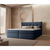 BOXBETT 140/200 cm  in Blau  - Blau/Schwarz, MODERN, Holz/Holzwerkstoff (140/200cm) - Boxxx