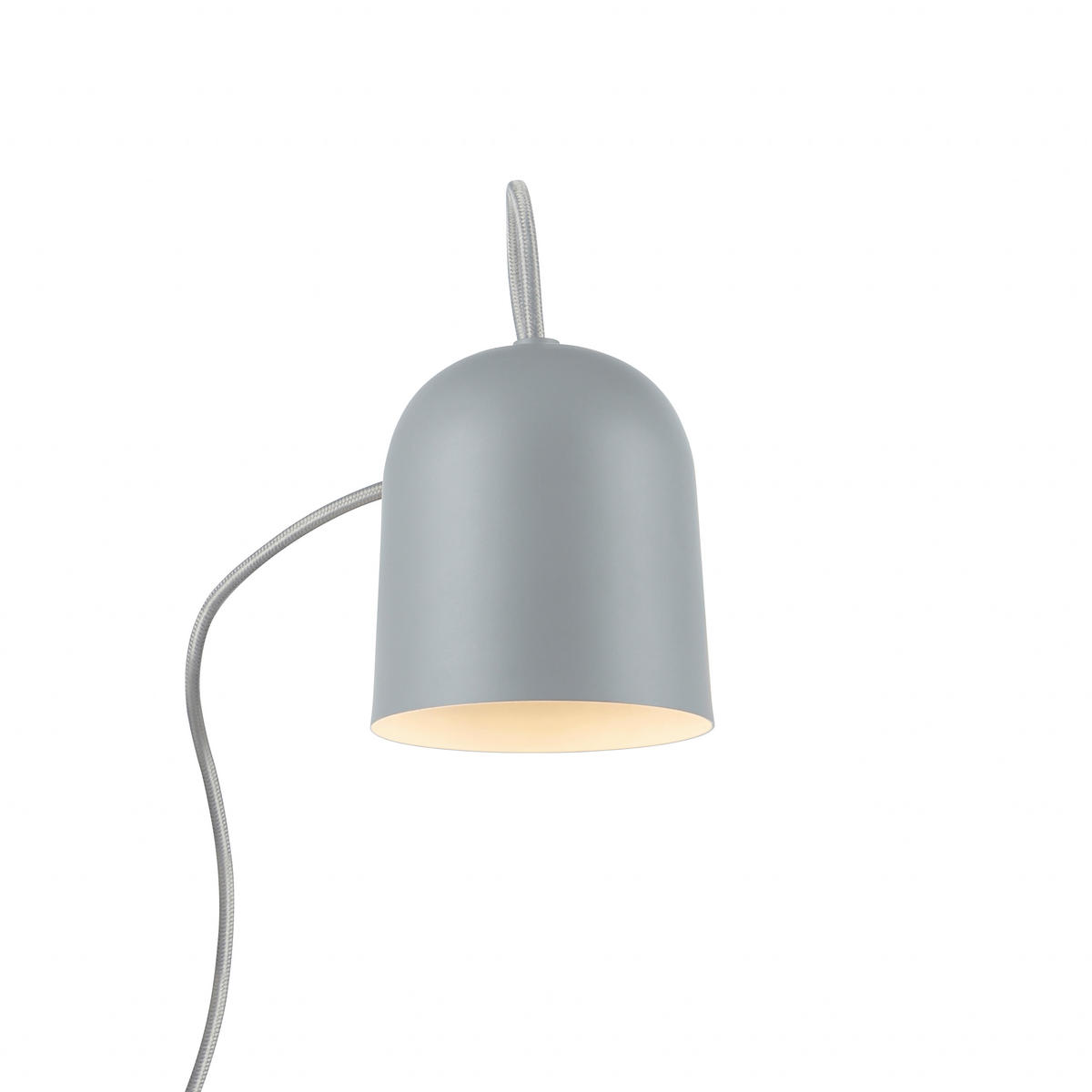KLEMMLEUCHTE 10/12,4 cm   - Weiß/Grau, Design, Metall (10/12,4cm) - Nordlux