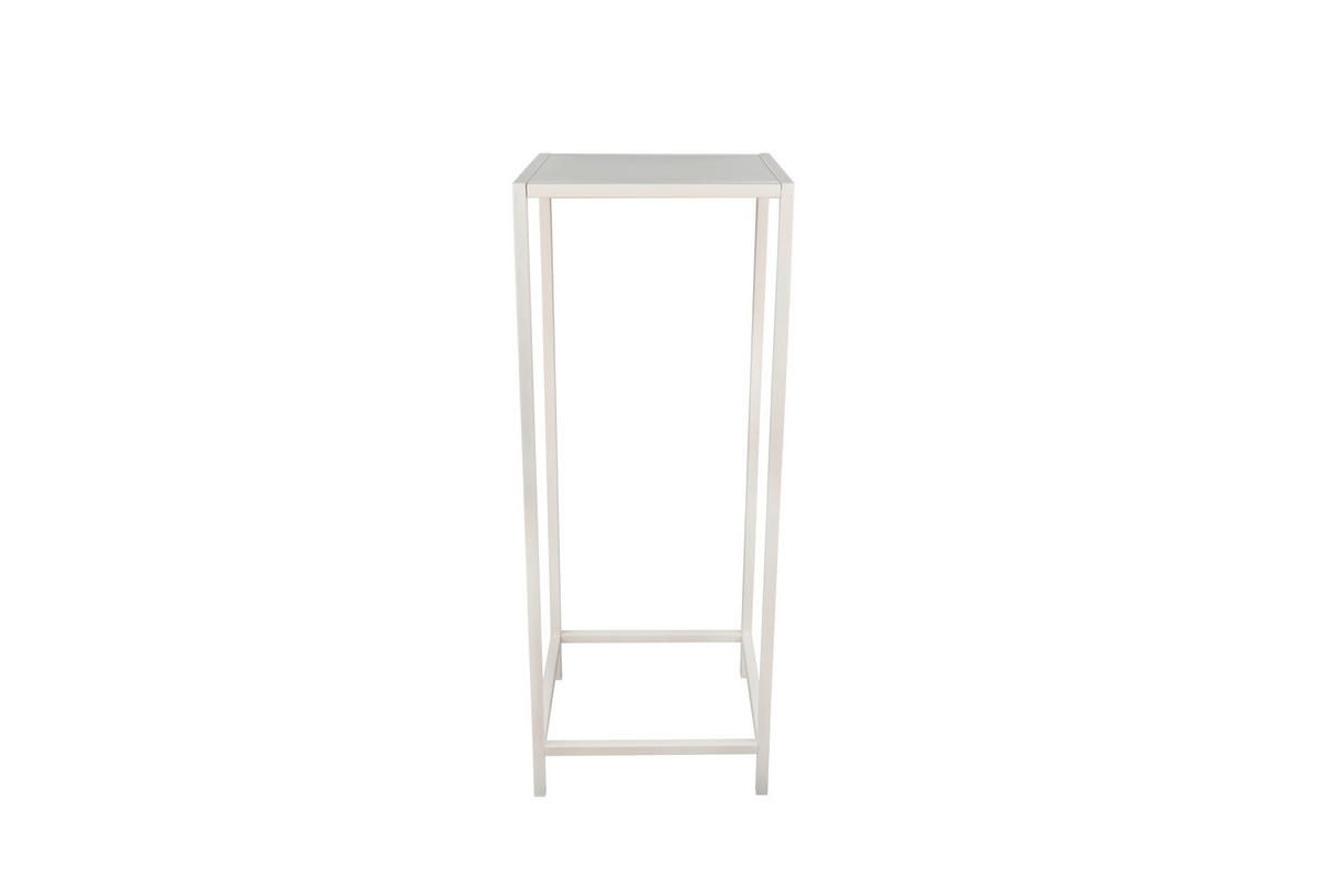 BEISTELLTISCH 31/31/80 cm Sandfarben quadratisch  - Sandfarben, Trend, Metall (31/31/80cm) - Boxxx