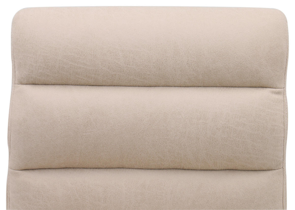 BARHOCKER in Schwarz, Beige  - Beige/Schwarz, MODERN, Textil/Metall (42/99.5/53cm) - Livetastic