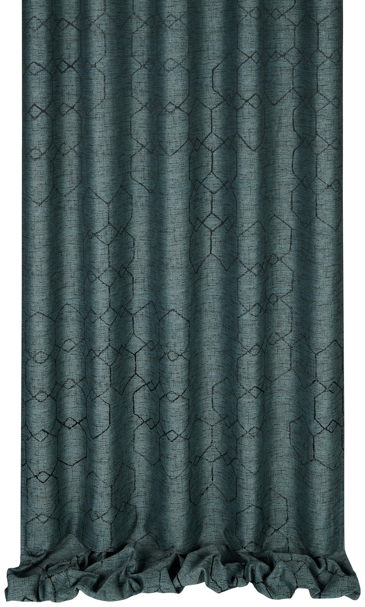 VORHANGSTOFF per lfm blickdicht  - Grün, Design, Textil (154cm) - Esposa