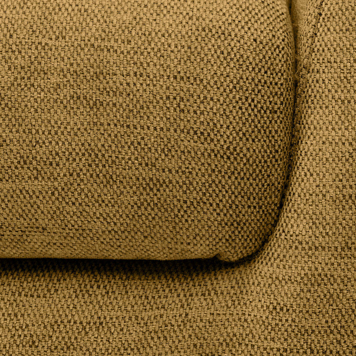 ECKSOFA inkl. Funktionen Senfgelb Webstoff Rückenkissen, Bettkasten, Schlaffunktion, Rücken echt  - Wengefarben/Senfgelb, Design, Holz/Textil (211/314cm) - Stylife