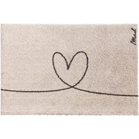 FUßMATTE  50/75 cm  Beige  - Beige, Design, Kunststoff (50/75cm) - madaboutmats